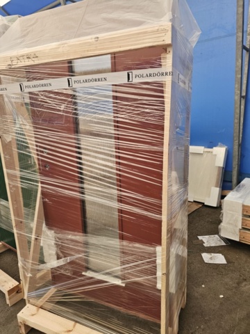 1543315-3 Front door right-hung, Polardörren Square one 10x20