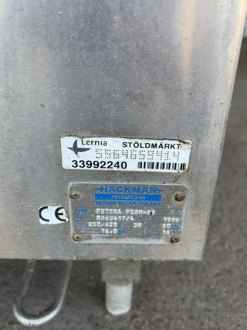 1373204-2 Stekbord - Metos Futura PES/85