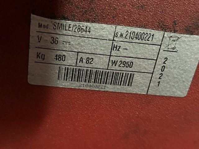 1543341-6 Skurmaskin ACM Smile 28644 - 2021