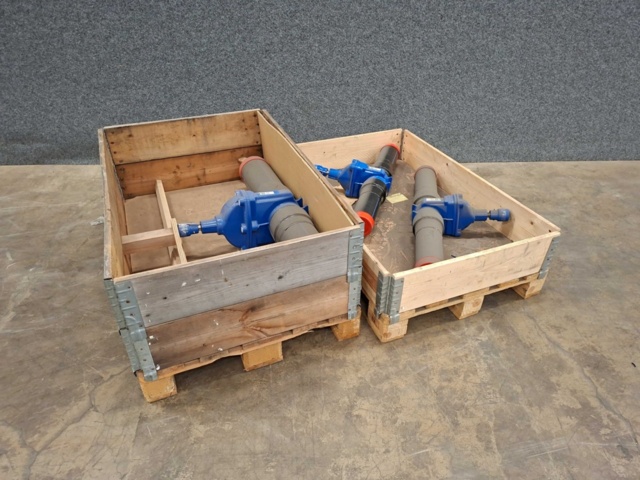 1543450-2 3 st Slussventiler AVK PE-110 & PE-160