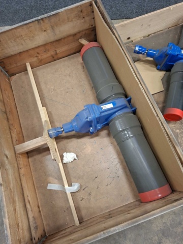 1543450-3 3 st Slussventiler AVK PE-110 & PE-160