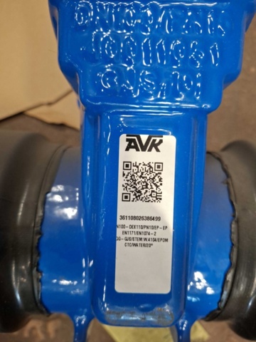 1543450-7 3 st Slussventiler AVK PE-110 & PE-160