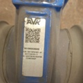 1543450-8 3 st Slussventiler AVK PE-110 & PE-160