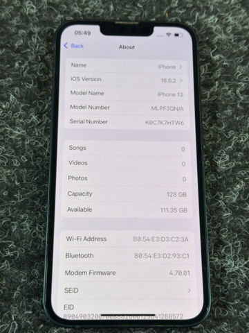 1516386-3 Mobiltelefon - Apple iPhone 13