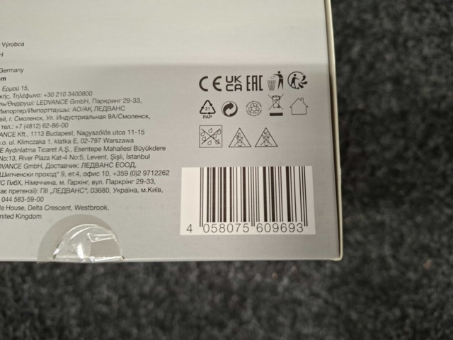 1543453-3 8 LED lamps LEDVANCE Classic Globe125 53
