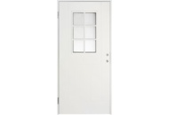1543449 Ytterdörr högerhängd Cello GL/6 Vit 9x21