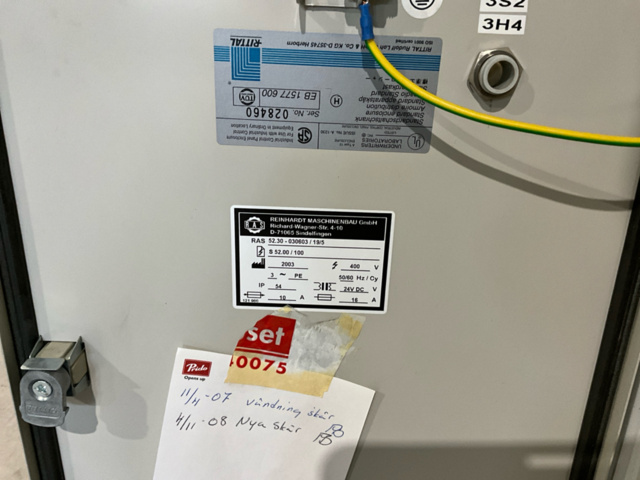 1543716-15 Sheet metal working machine - RAS 52.30