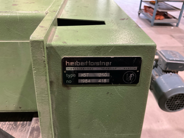 1543718-12 Sheet metal shears - Herbert Forstner MST 1250