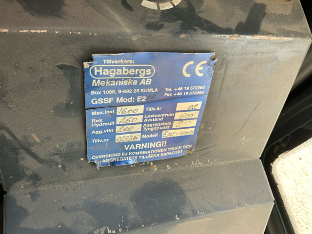 1543720-15 Electric forklift with charger - Jungheinrich EFG-Vac16 SP G-330ZZ