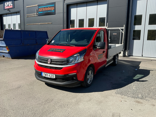 1543721-1 Fiat Talento Chassi Cab 1.2 t 1.6 Ecojet Manuell, 125hk, -2018