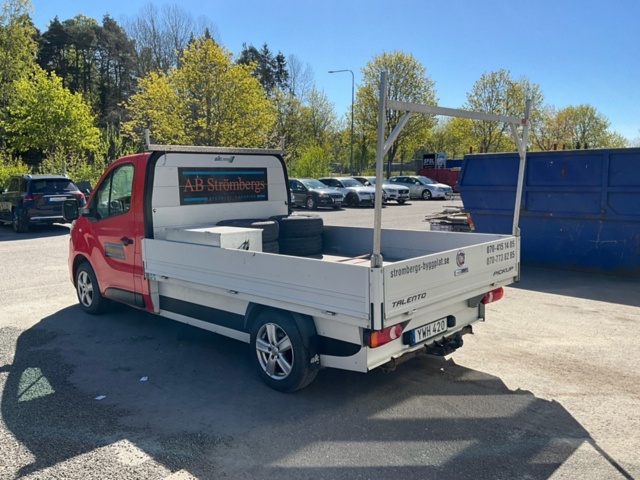 1543721-4 Fiat Talento Chassi Cab 1.2 t 1.6 Ecojet Manuell, 125hk, -2018