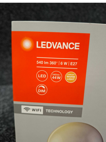 1543460-2 6 pcs LED Lamps LEDVANCE Filament Globe125 44