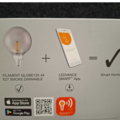 1543460-3 6 pcs LED Lamps LEDVANCE Filament Globe125 44