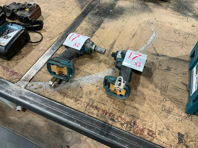 1543731-1 Nut driver 2 pcs - Makita DTW285