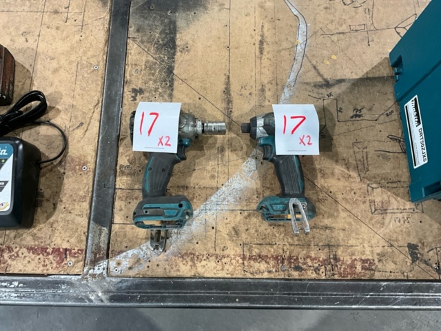 1543731-3 Nut driver 2 pcs - Makita DTW285