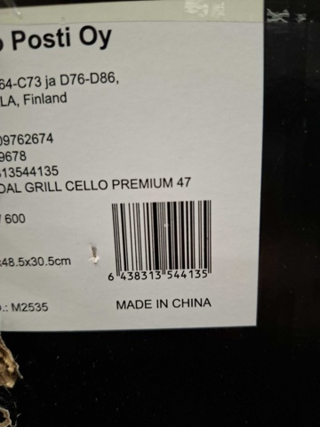 1543456-4 Kolgrill Cello Premium 47
