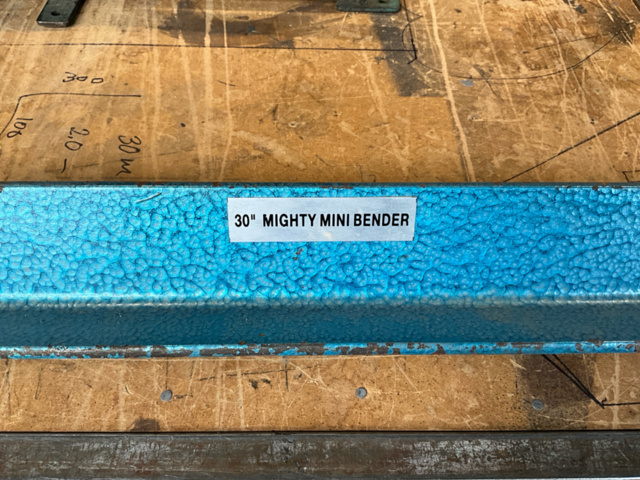 1543749-5 Plåtbockmaskin - Mighty Mini Bender 30"