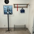 1543807-1 Coat hanger, hat rack and shoe rack