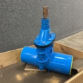 1476740-13 2 pcs Wedge gate valves Hawle 4200, Smooth end 200 P