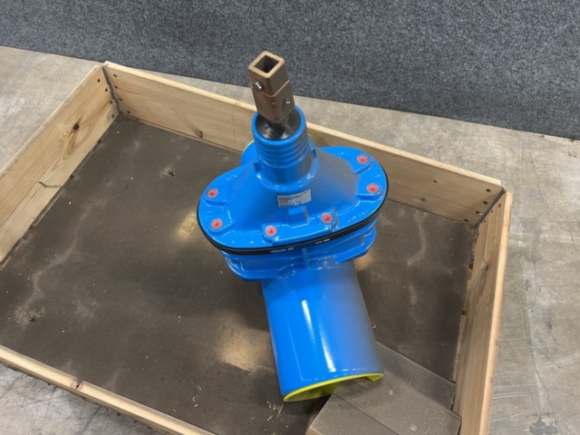 1476740-14 2 pcs Wedge gate valves Hawle 4200, Smooth end 200 P