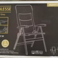 1537195-2 Campingstol - Westfield Noblesse,  Charcoal Grey