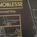 1537195-6 Campingstol - Westfield Noblesse,  Charcoal Grey
