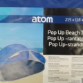 1537202-2 Beach tent, 4 pcs - Atom, Pop Up, UV protection 50+
