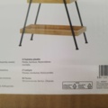 1537207-5 Hylla - 4Living, bambu och metall, 56 x 31 x 94 cm