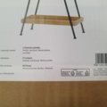 1537208-5 Hylla - 4Living, bambu och metall, 56 x 31 x 94 cm