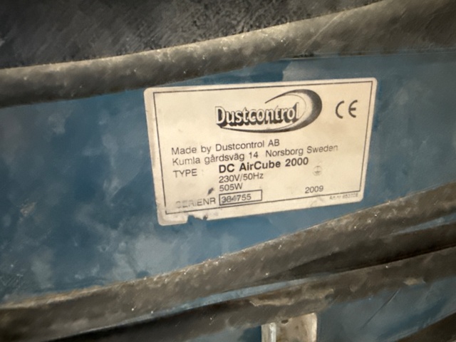 1411067-8 Air purifier - Dustcontrol DC AirCube 2000