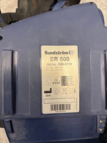 1411069-5 Fan-assisted respiratory protection - Sundström SR 500