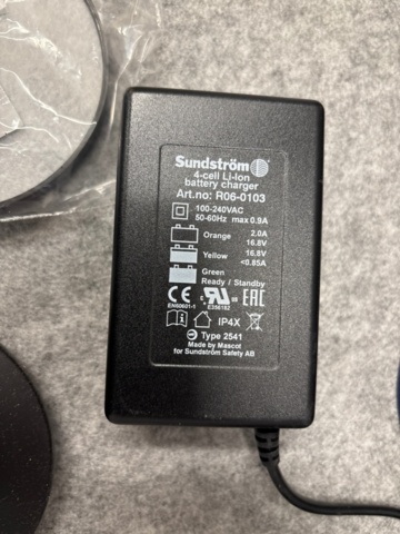 1482571-4 Fan-assisted respiratory protection - Sundström SR 500