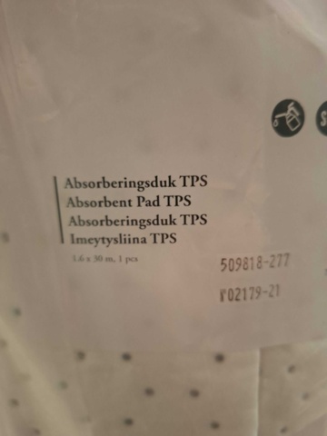 1543845-4 Absorbent cloth Gigant TPS 1.6x30m