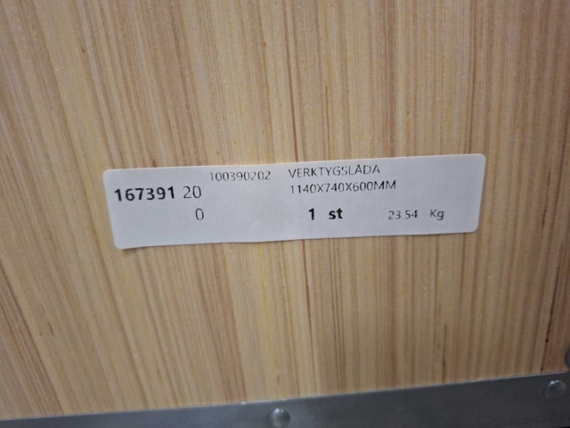 1543886-7 Verktygslåda Gigant 1140x740x600mm