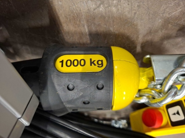 1543880-14 Electric hoists SWF CC 1000kg 3P/230V