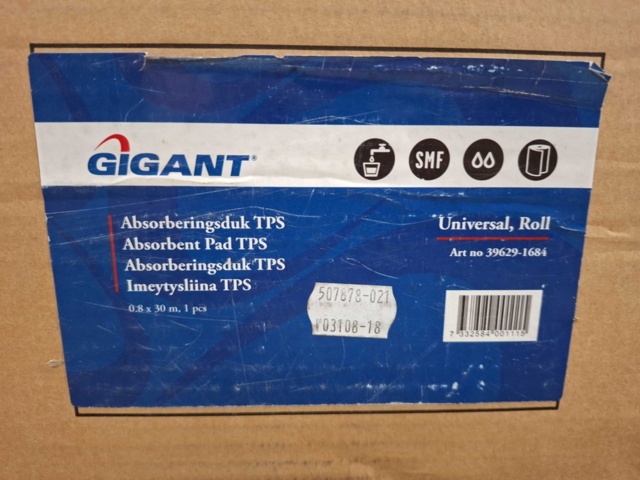 1543897-3 Absorberingsduk Gigant TPS Universal 0.8x30m