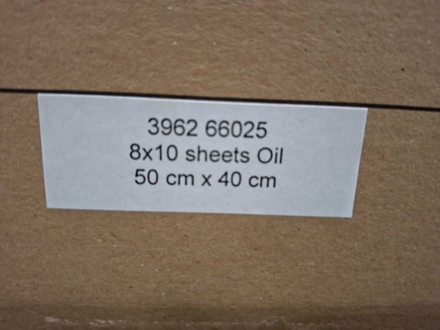 1543910-3 80 st Arbsorberingsdukar Gigant Sheets Oil 50x40cm