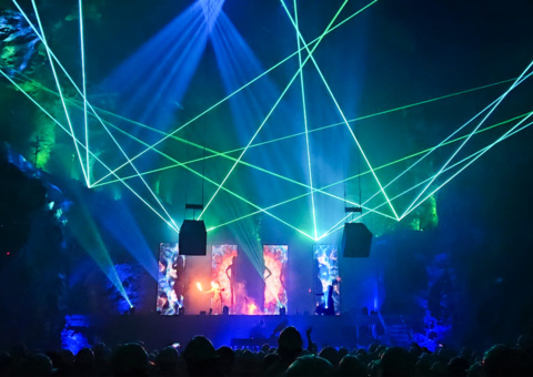 Image representing the auction - 45 m² LED wall with accessories - GLUX OE-TECH MTL37.5RGB-3A