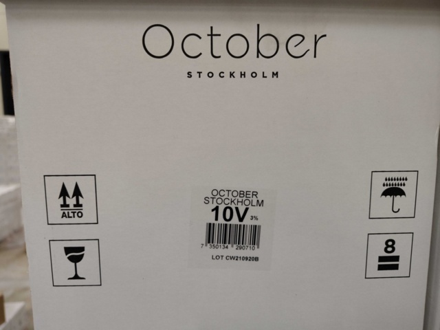 1544371-4 Oxidation cream 12 pcs - October Stockholm, True Color 10 Vol