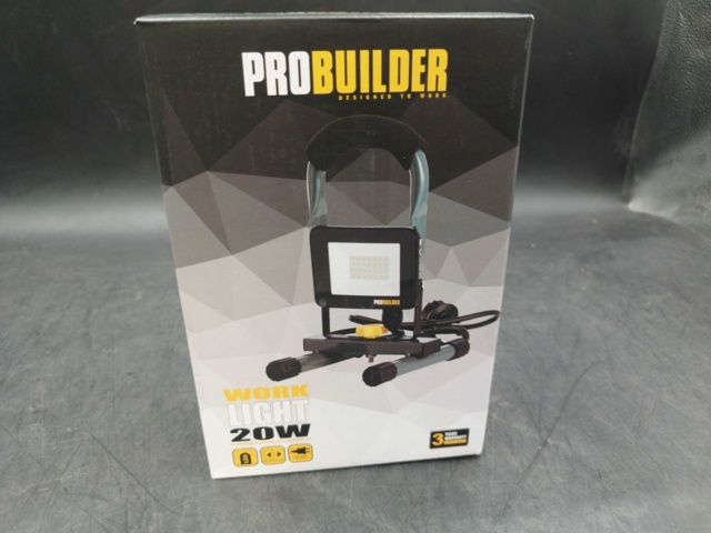 1544440-2 Arbetslampa LED 20W - ProBuilder, IP65, 1600 lm