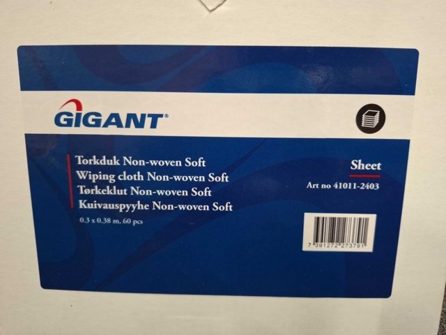 1543957-3 60 st Torkdukar Gigant 0.3x0.38m