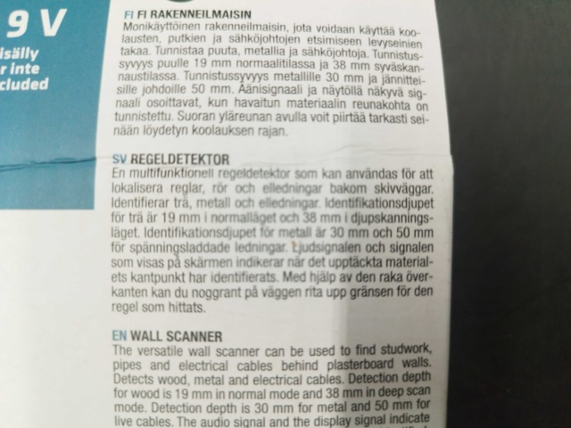 1544453-9 Mätinstrument - Tarmo, regeldetektor, decibelmätare