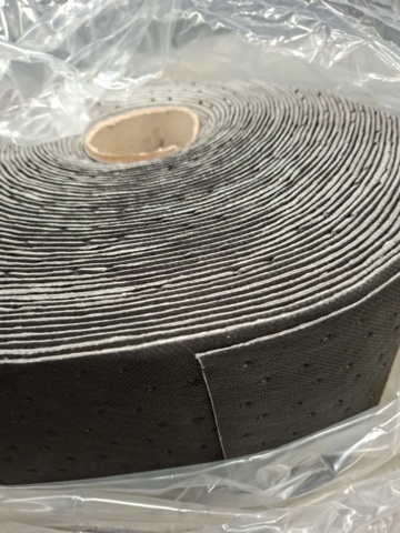 1544034-4 Absorberingsduk Gigant Work Svart 0.4x40m