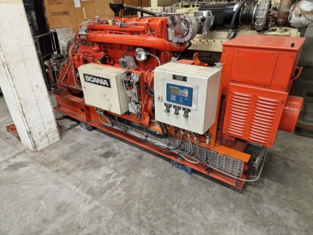 1524769-1 Marin dieselgenerator med hydraulpump - Scania