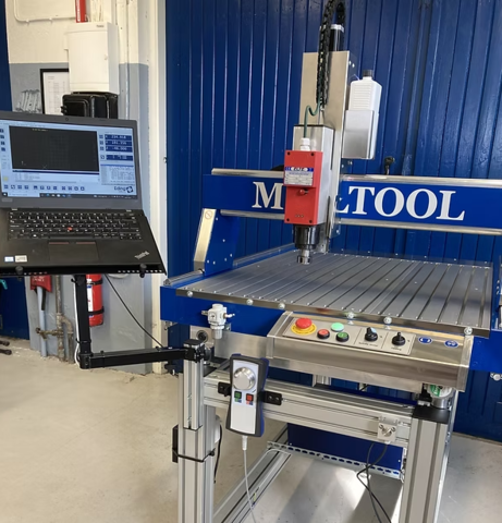 1529866-1 Ny CNC-fräsmaskin med tillbehör – Milltool MT021000SE