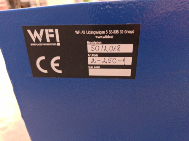 1545203-4 Fatpall WFI 1 liggande fat 240L