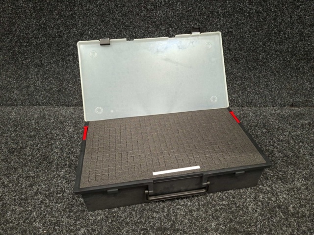 1545228-1 Assortment box with foam interior