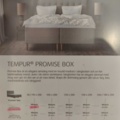 1400754-3 Dubbelsäng, bänk, m.m. - Tempur Promise box 2x90 cm