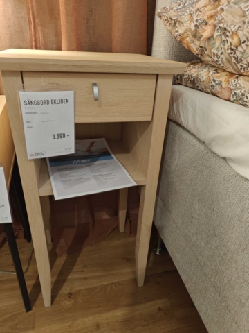 1400754-5 Dubbelsäng, bänk, m.m. - Tempur Promise box 2x90 cm