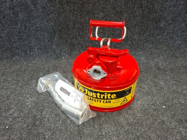 1545256-1 Safety jug Justrite - TYPE2 ACCU - 4L
